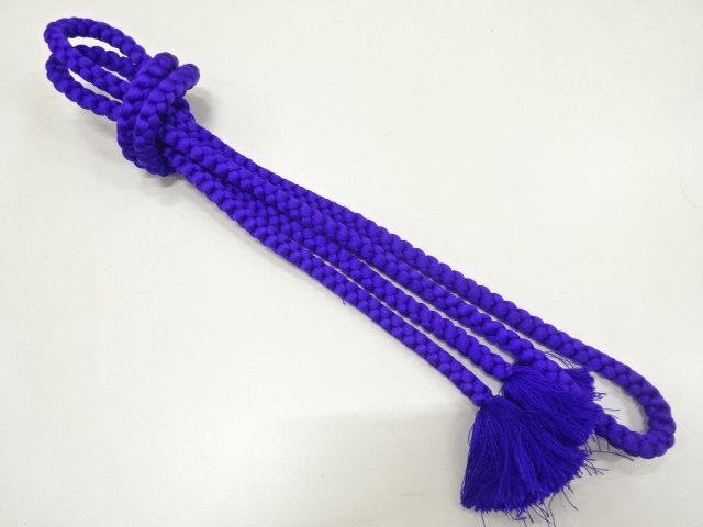 JAPANESE KIMONO / HAND-TIED OBIJIME CORD